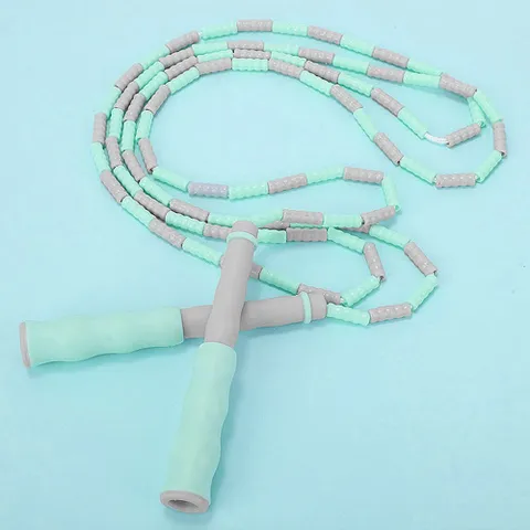 꼬임방지 구슬 줄넘기(민트) 리듬줄넘기 유산소운동 +할인쿠폰