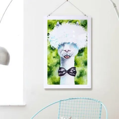 아트박스/꾸밈 nu024-행잉액자_미스터라마(사각세로대형)