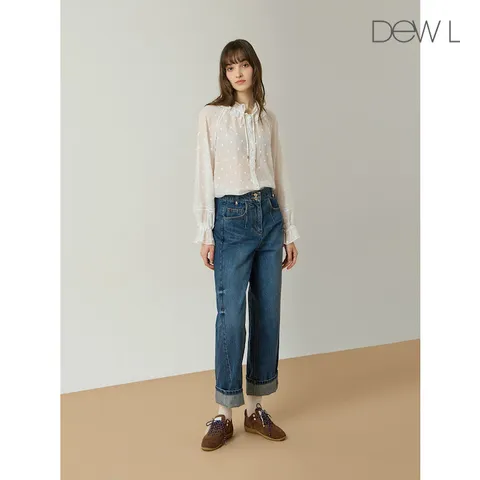 [듀엘] 테이퍼드 데님 팬츠 DB_D243PSA412 +할인쿠폰