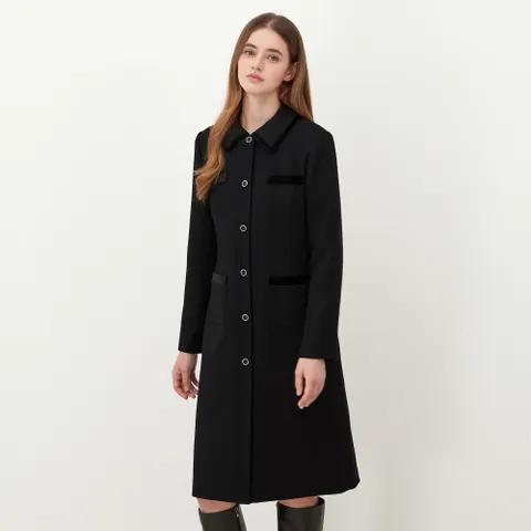 [KEITH] 레이스 카라 미디 원피스 KE25W1FRD7599 +할인쿠폰