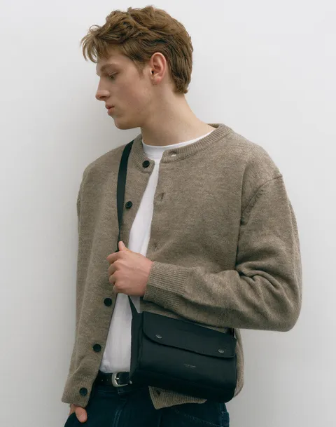 [질스튜어트 액세서리 남성] [25FW] JUBA5F320BK MOV 모브 블랙 나일론 크로스백 +할인쿠폰