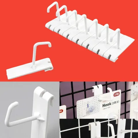 업소 WEVQQEFO 상점 작은 상품 물품 전시 진열 후크 고리 8p +할인쿠폰