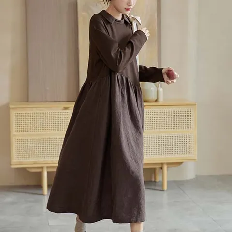 [하프클럽/스윗트리]엄마옷 마담 루즈핏 원피스(j0409)