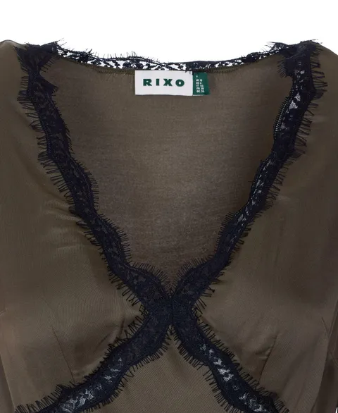 [해외배송] 26 S/S 리쏘 ANNINA 미디 드레스 02031/07344 B0011880549