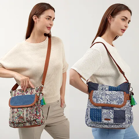 [SAKROOTS]삭루츠 플랩 크로스백 (TQ17)