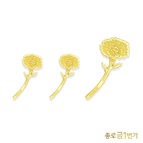 [종로금1번가] 순금 카네이션 카드 24K 1.875g