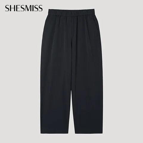 [본사공식] 쉬즈미스 밴딩 그라운드 크롭 팬츠_SWWSLP21130_DG