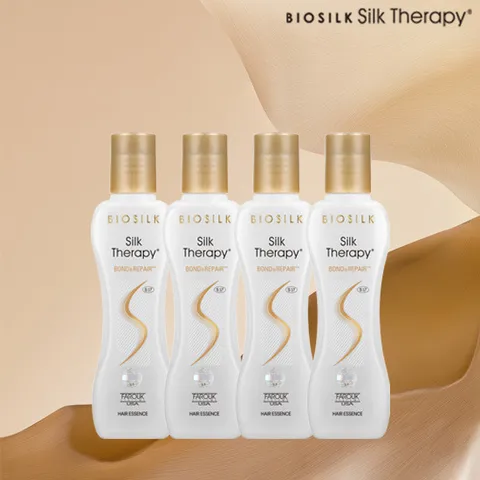 [ ★UPGRADE★ 단백질 침투 코팅 모발 두꺼워짐까지]NEW 실크테라피 본드엔리페어 에센스 130ml x 4