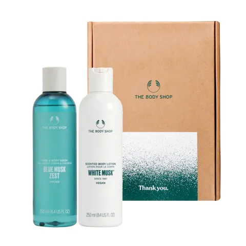 [현대백화점] [더바디샵] 블루 앤 화이트 머스크 2종 기프트 (42812+19201) +할인쿠폰