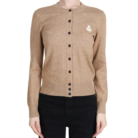 이자벨마랑 25FW 여성 모나 울 가디건 카멜 CA0115FA C1L17E 50CM +할인쿠폰