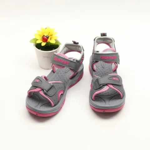 아트박스/베리콕 로고 투톤 스포츠 찍찍이 쿠션 샌들