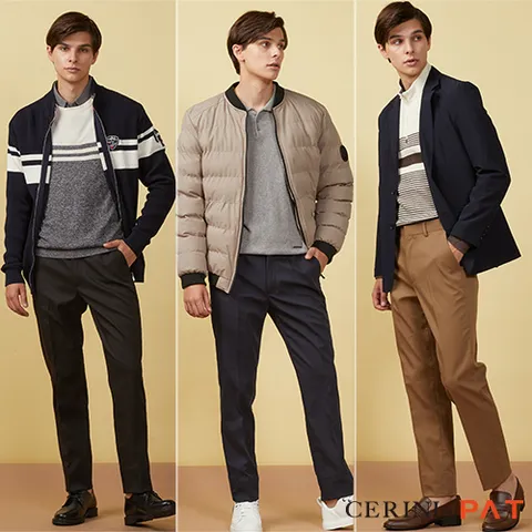 CERINI by PAT 22FW 남성 면 스트레치 팬츠 3종 +무이자3개월