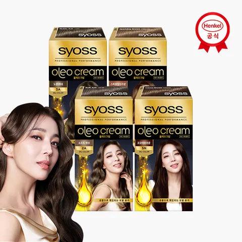 사이오스 새치염색약 올레오 4개 (색상선택)