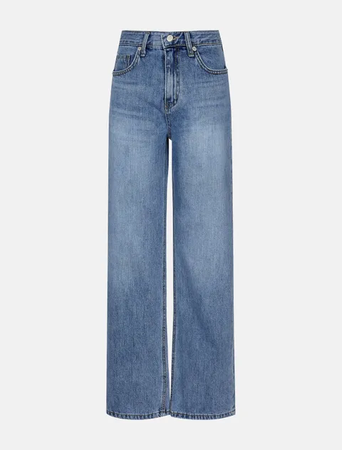 [현대백화점] 더레니본 블루 워싱 스트레이트 데님 RE41C3DP704