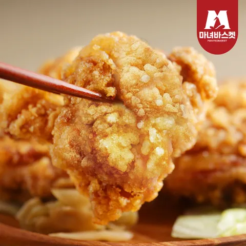 [마녀바스켓] 맘스터치 바삭 순살강정 1kg x2팩