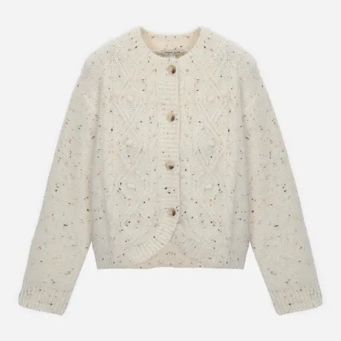 [현대백화점] [써스데이아일랜드] 케이블 라운드넥 니트 가디건 (T258MCD253) +할인쿠폰