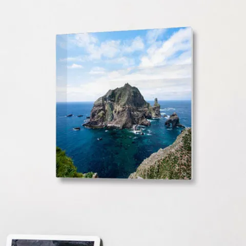아트박스/꾸밈 cl563-폼아크릴액자56CmX56Cm_독도와울릉도