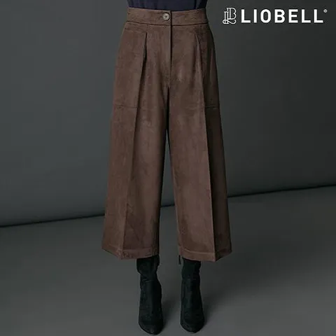 [론칭가 69900원] 리오벨[Liobell] faux 레더 스웨이드 팬츠 1종 - 현대Hmall