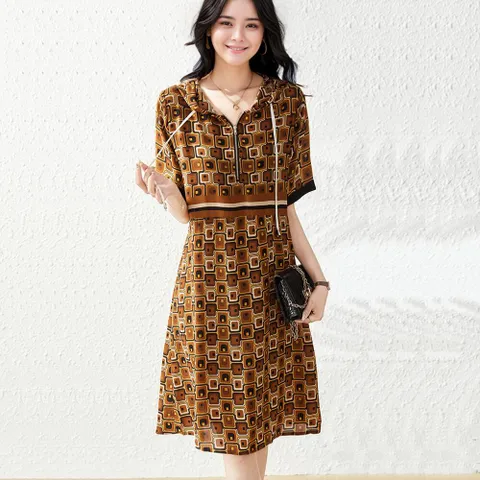 [ 플러스샵][쉐바] 에레스후드원피스