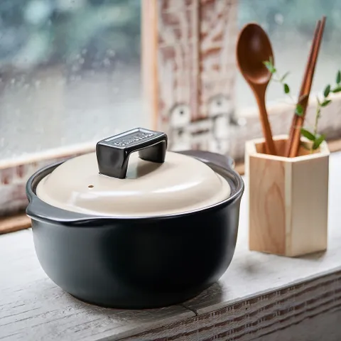 샐마 무균열 뚝배기 모던팟 내열도자기 냄비