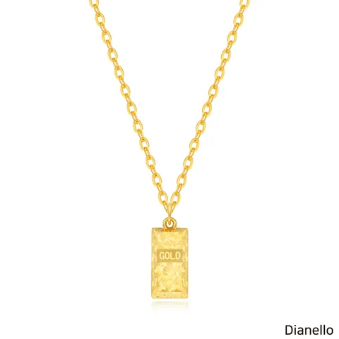 [NEW] 디아넬로24K 골드바 목걸이+ (방송) 24K 페가수스 금박키링+ 999 실버 행운 말 수표