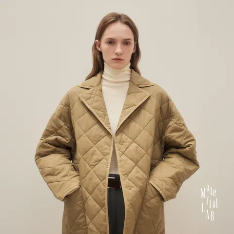 [런칭가 89000원] 머티리얼랩 에어라이트 패딩 롱코트 - 현대Hmall