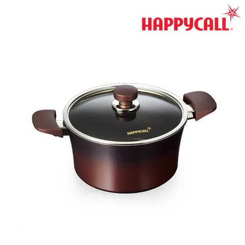 [본사직영] HC해피콜 플라즈마 티타늄 IH 곰솥냄비 24cm