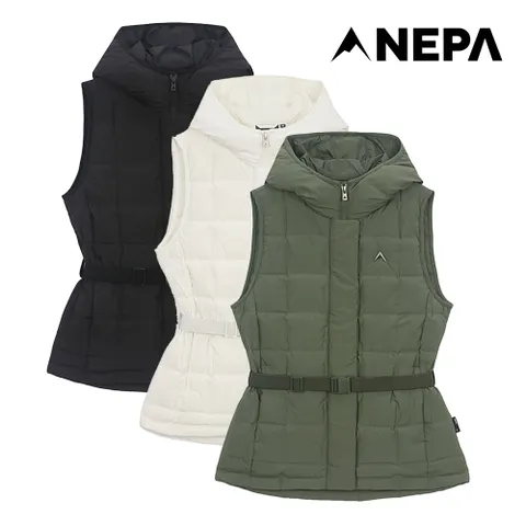 [정가 219,000원] 네파 여성 모노 튜브 후디 다운 베스트 7K81360