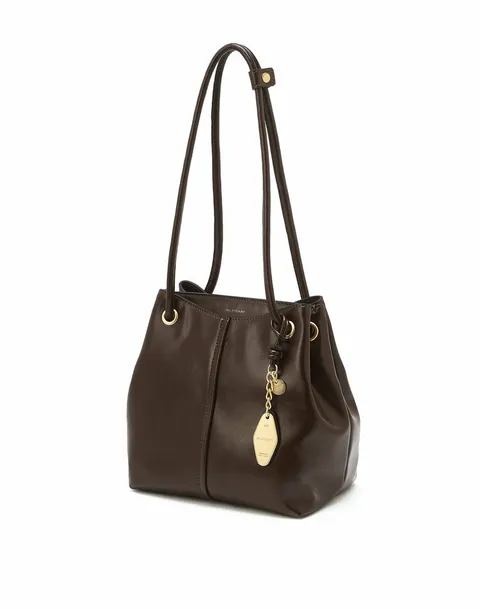 [현대백화점] [질스튜어트 핸드백] JABA5F912W2 [LEAF] 리프 토트백 S 브라운 +할인쿠폰(*선물포장(더스트+쇼핑백)배송메모 기재부탁드립니다*)