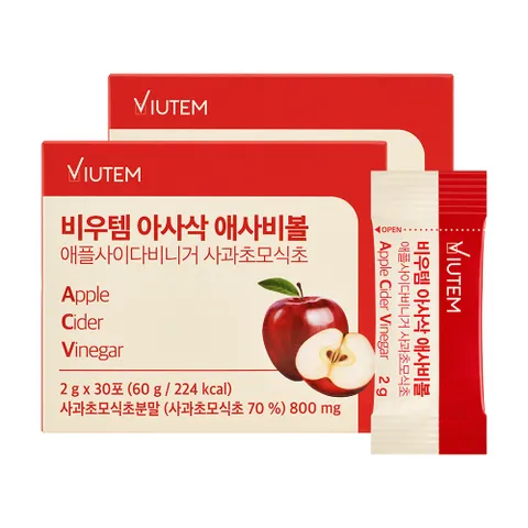 [본사공식몰] 뉴온 비우템 아사삭 애사비볼 (30포/2박스)