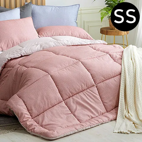 차렵이불 오렌지 슈퍼싱글 모양 디자인 침대용 이불 SS +할인쿠폰
