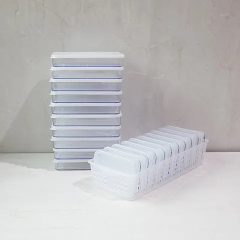 [실리쿡]납작이중트레이기본세트E(납작2호10개+납작3호10개+트레이中1개)