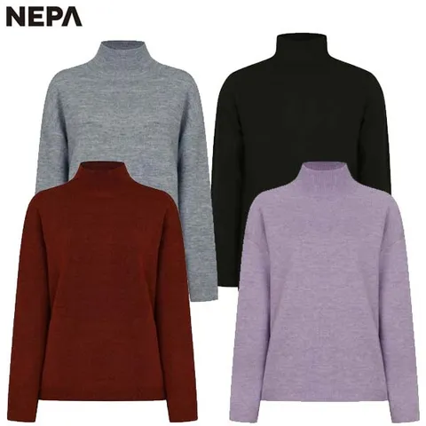 [현대백화점] [네파][티셔츠/목폴라티셔츠] (7H85346) 여성 가을 겨울 캐주얼 모크넥 스웨터 터틀넥/목폴라(- 기존가 104.000원)