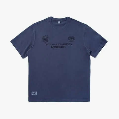 리복 REEBOK 가먼트다잉 그래픽 반팔티 - 더스티 네이비 RETS-6ER12-B5 +할인쿠폰