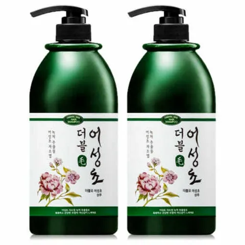 [에덴필드] 더블모 어성초 샴푸 1000ml 2개 모발강화 한방추출물(단품)