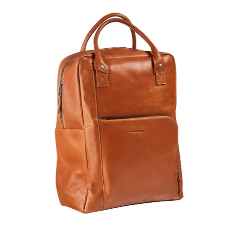 매버릭 뉴맨 심플 레더 백팩 15.6인치 소가죽 노트북 수납 직장인 데일리 가방