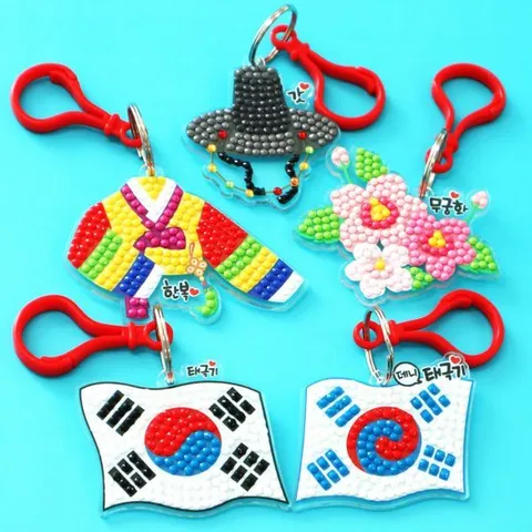 피오피스토리 자랑스런 우리나라 전통 보석십자수 만들기 (5종택1)