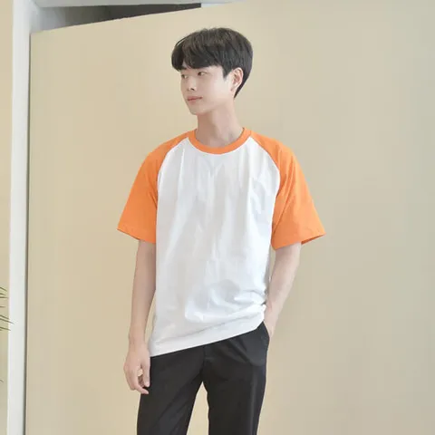 아트박스/두두 교복몰 20수 래글런 티셔츠 7colors (남여공용) 티셔