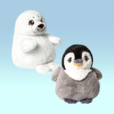 [누리토이즈]에코네이션 ver.2 친환경 봉제 동물인형 대형 2종 택1