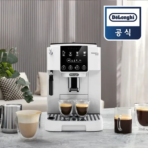 드롱기 전자동 커피머신 롱 화이트 KRECAM220.20.W +할인쿠폰