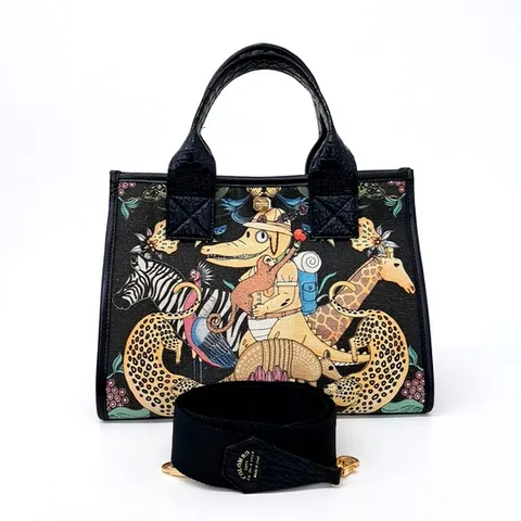 [중고]콜롬보 비또리오 캔버스 토트겸 숄더백 (NO 10306067)