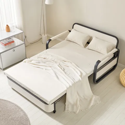 파로마 홈즈 트린 2인 아쿠아텍스 접이식 수납 소파베드 침대 HSK143