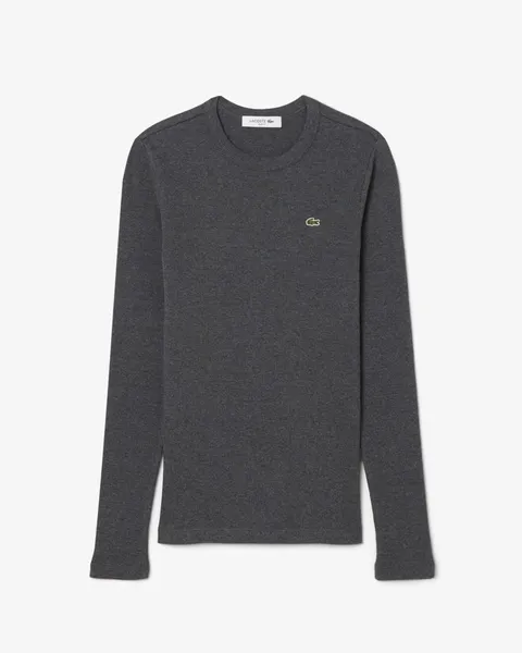 [현대백화점] 라코스테우먼 25FW 립조직 슬림핏 긴팔 티셔츠 TF1692-55N 050 +할인쿠폰