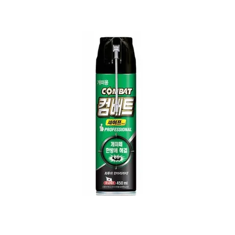 컴배트 세이프 개미에어졸 450ml 개미 살충제 모기약 