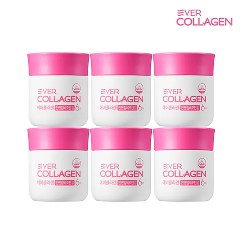 [6병] 에버콜라겐 인앤업비오틴업 (84정x6병) 1일 2정 저분자콜라겐펩타이드