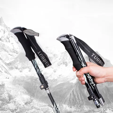 [고급형]손목이 편한 접이식 핸디 등산스틱 (2개 1세트) +할인쿠폰