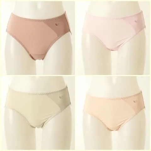 [현대백화점] [★5만원↑세탁비누증정,15만원↑5천원,20만원↑1만원][와코루] 면 라이오셀 스판 부인용 팬티세트 (WPT4005-PK/DB/GR/SK)