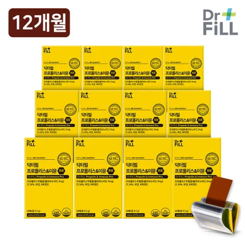 닥터필 필름형 프로폴리스 이뮨 프로 30매 x 12박스  +무이자12개월
