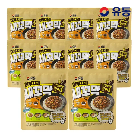 [유동] 어부지리 새꼬막 간장비빔 140g x10개
