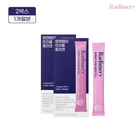 라디메리 영앤베리 저분자 피쉬콜라겐 1개월분 (15g x 28포)